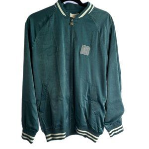 Lularoe Jacket Men Women Unisex Large L Blue Varsity Style Logo NWT